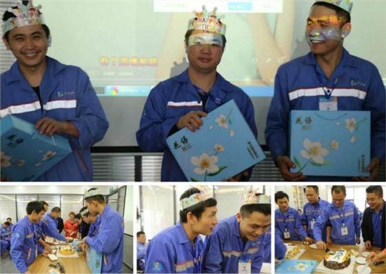 左右手安裝師傅2019年的第一個(gè)溫馨生日會(huì) 左右手安裝師傅2019年的第一個(gè)溫馨生日會(huì)