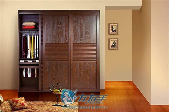 推拉門(mén)衣柜安裝效果圖2