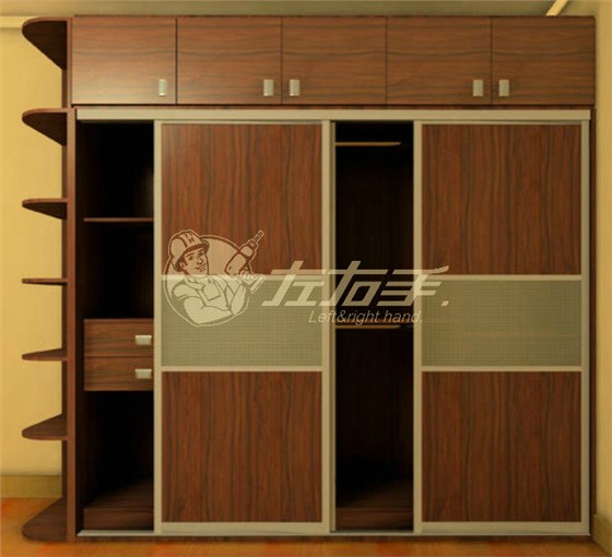 衣柜移門軌道和門的安裝方法，衣柜移門軌道和門的安裝過程