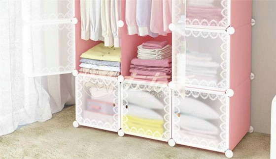 塑料組合衣柜安裝流程以及注意事項