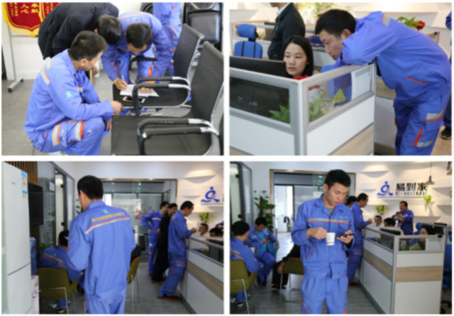 左右手的安裝師傅們回來啦！左右手正式開工！2019，我們揚帆起航