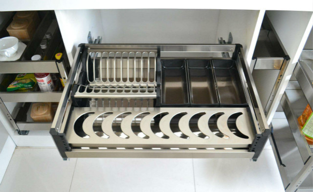 小技巧：櫥柜抽屜拉籃安裝要怎么做？