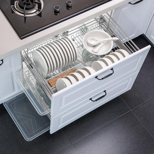 櫥柜兩層拉籃安裝有辦法，家居生活不發(fā)愁