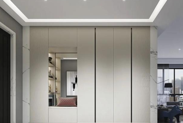 冷暖色系裝修風(fēng)格：門(mén)板 柜體 墻板一體化定制，打造同色系高級(jí)感家居