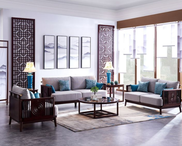 高檔實(shí)木沙發(fā)組合，實(shí)木沙發(fā)美在何處？