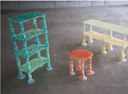 松香樹脂工藝品：需要自己動(dòng)手拆出的有機(jī)樹脂家具