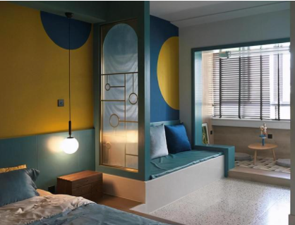 家具展設(shè)計(jì);把家具固定在地上，全屋無縫對(duì)接