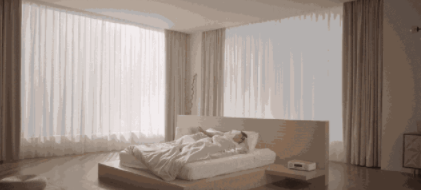 智能家具生活，智能窗簾在家居中的作用！