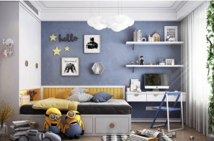 兒童房間裝修設(shè)計(jì)：兒童房裝修設(shè)計(jì)要點(diǎn)有哪些？兒童房窗簾怎么選？