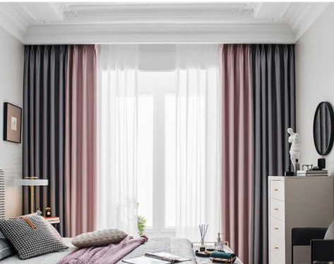 全拼雙拼方案：純色雙拼窗簾好看嗎？怎樣選擇色彩搭配？