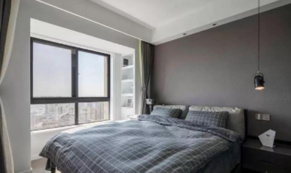 中式窗簾搭配：陽臺和臥室之間不做門，窗簾裝在哪里好？