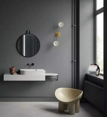 大戶型家裝設(shè)計：傳統(tǒng)浴室柜已經(jīng)不流行，簡潔時尚的衛(wèi)生間浴室柜!