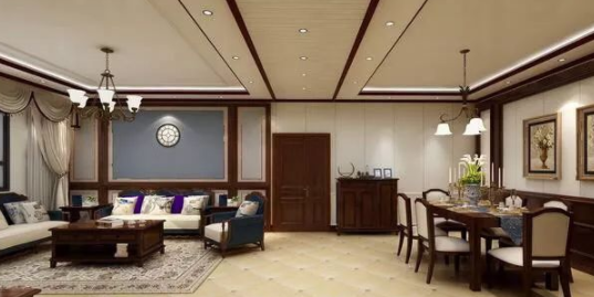 圓形容聲吊頂：竹木纖維板吊頂效果圖，竹木纖維板吊頂好嗎？