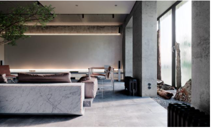 工業(yè)風(fēng)裝修風(fēng)格：大理石與混凝土裝飾的暗色系室內(nèi)空間，精致的工業(yè)風(fēng)家居設(shè)計(jì)