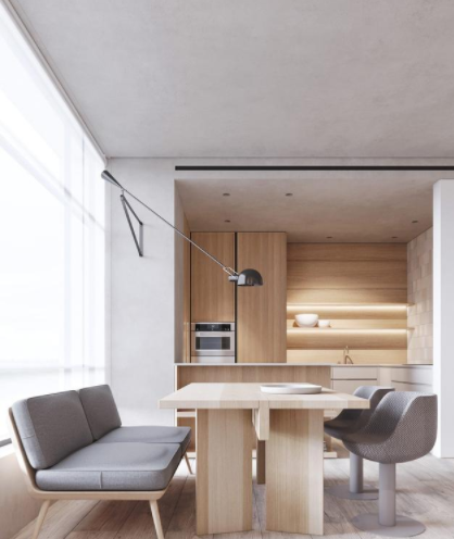 家庭氛圍營造:兩套淺色系家居設(shè)計(jì)，簡約優(yōu)雅的空間氛圍