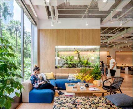 舒適環(huán)境地帶：舒適的辦公室，為家居設(shè)計(jì)帶來充滿活力的靈感