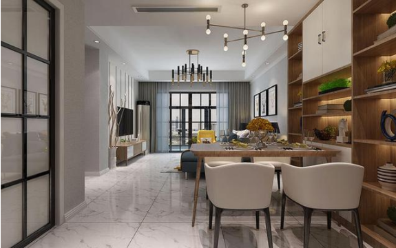 港式餐廳裝飾：小戶型餐廳，打造小酒柜，實用美觀