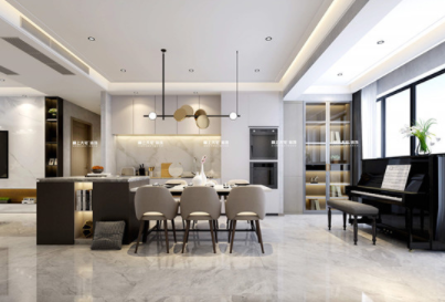 新中式別墅裝潢設計，別墅軟裝如何定制浴室柜