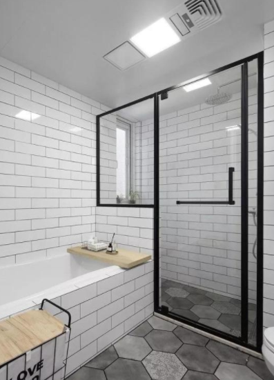 浴室裝修設(shè)計圖：家庭浴室裝修如何布局？做好這些細節(jié)施工