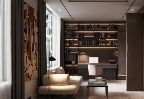 智能書柜定制：書柜新風(fēng)尚，演繹現(xiàn)代書房！