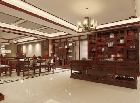 家庭中式裝修圖片，中式裝修書房裝榻榻米好看嗎？