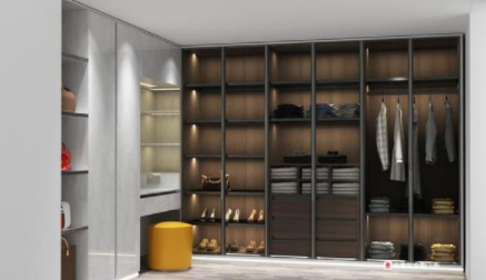 開放式衣柜設計，開放式衣帽柜如何防塵？