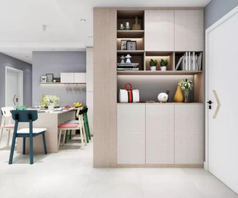 玄關(guān)隔斷設(shè)計：玄關(guān)柜，空間夠一定要裝，沒有玄關(guān)柜，只有住過的人才懂