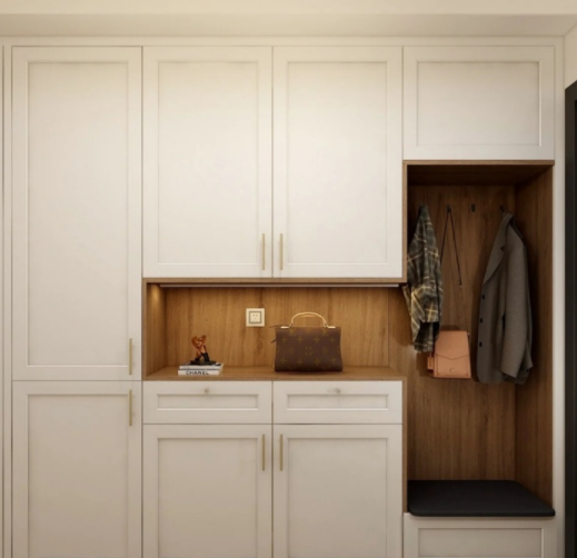 房屋裝飾效果圖，玄關(guān)柜注意的幾個細節(jié)點