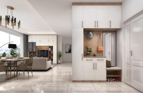 門口玄關(guān)圖：中國(guó)式家庭的玄關(guān)還得這么設(shè)計(jì)