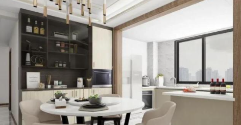 中式餐邊柜：聽(tīng)說(shuō)你家沒(méi)裝餐邊柜？那我真是替你感到可惜