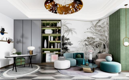 【客廳吊頂裝修效果圖】吊頂裝修多少錢(qián)，吊頂裝修要注意哪些問(wèn)題