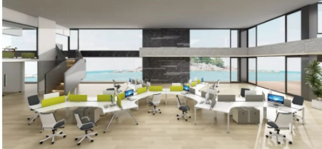 簡約風(fēng)格家具家裝，現(xiàn)代簡約風(fēng)線條型辦公家具設(shè)計