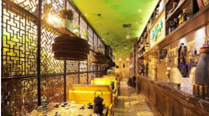 餐廳家具搭配藝術，一日三餐都想在這吃飯