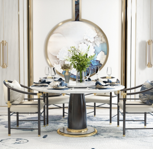 家裝新中式家具：優(yōu)雅有格調(diào)的新中式風格餐廳，是家具界不朽的時尚