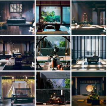 玄關設計效果圖：自然雅致意境遠，新中式玄關的美你學到多少？