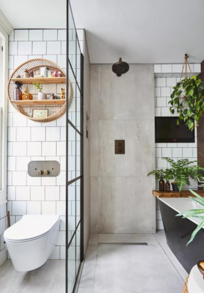 整體淋浴房安裝：夢幻般的步入式淋浴房設(shè)計(jì)，為浴室增添些許奢華