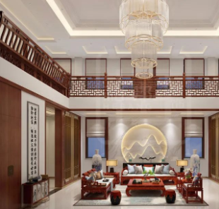 新中式風(fēng)格家具：農(nóng)村自建房的新中式風(fēng)格，顏色搭配與空間線條是重點(diǎn)！