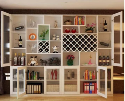客廳裝飾效果圖，客廳裝飾柜怎么進(jìn)行選購(gòu)？