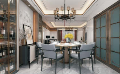 中式風格裝修設計：新現(xiàn)代中式風，讓東方之韻清雅含蓄、干凈簡約