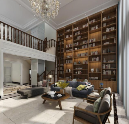 開放式書房家具：書房里的“核心”家具怎么裝？