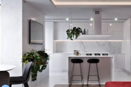 整體櫥柜臺面寬度：櫥柜臺面選大理石嗎？尺寸多少合適？