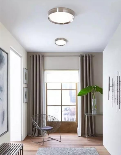 小戶型裝修設(shè)計(jì)實(shí)例：小戶型裝修設(shè)計(jì)，不同的空間如何安裝吸頂燈？
