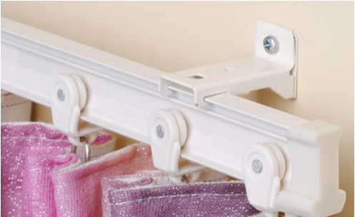 【窗簾軌道安裝價格】窗簾軌道怎么安裝，窗簾滑道安裝步驟