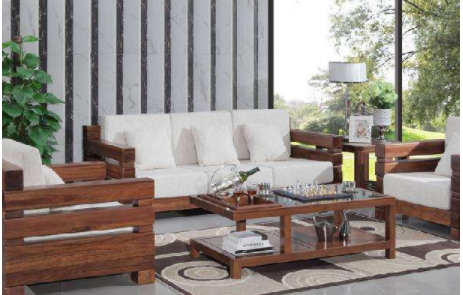 【實木電視柜設(shè)計】客廳沙發(fā)茶幾和電視柜如何搭配?