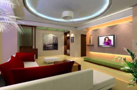 現(xiàn)代筑美家居裝修圖片；現(xiàn)代家居裝修客廳風(fēng)水禁忌多